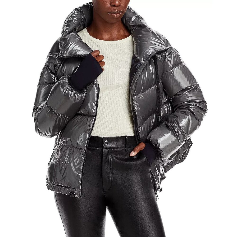 Herno Laminar Down Water Repellent Puffer Jacket Coat US 4 IT 40 Small S New - Picture 1 of 11